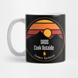 Dads Cook Outside - Summer BBQ Mug